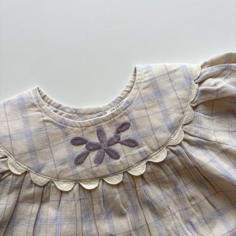 Apolina  BABY LOLA BLOUSE - CAMP CHECK