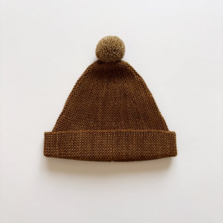 Misha & Puff GARTER HAT - NUTMEG