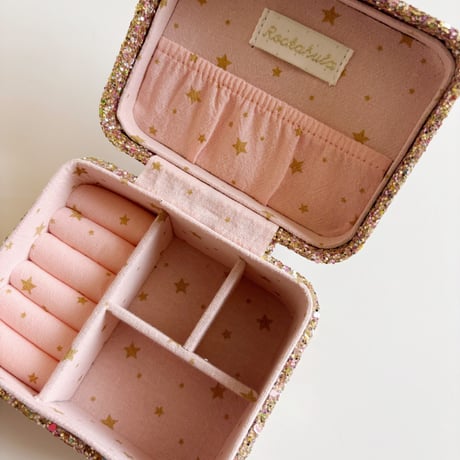 Rockahula Kids  Confetti Glitter Gold Jewellery Box