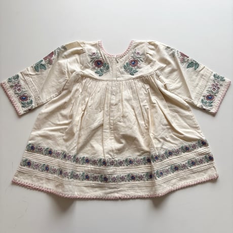 Apolina  STEVIE LS DRESS - MILK-CREAM