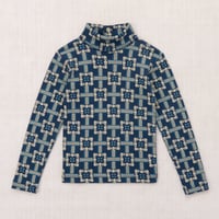 Misha & Puff    TURTLENECK - MOONLIGHT RAILROAD FLORAL