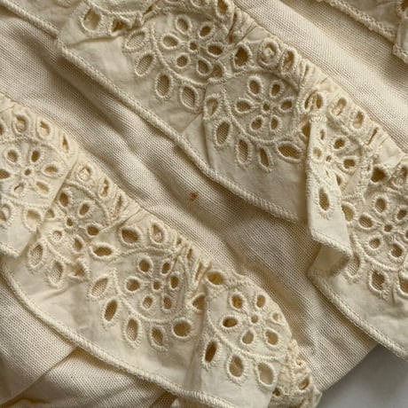 【不良箇所あり】Apolina  FIRA LS BLOUSE - MILK-CREAM  3-5y