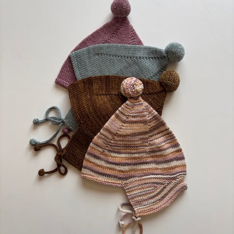 Misha & Puff POINTY PEAK HAT-ANTIQUE ROSE