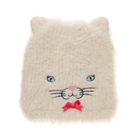 Rockahula Kids  Cute Kitten Fluffy Hat 3-6 Years-WHITE