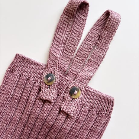 Misha & Puff   BABY RIB LONGIES - ANTIQUE ROSE