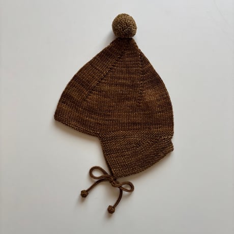 Misha & Puff POINTY PEAK HAT-NUTMEG