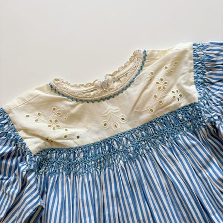 Apolina  DORA LS DRESS - LAKESIDE STRIPE