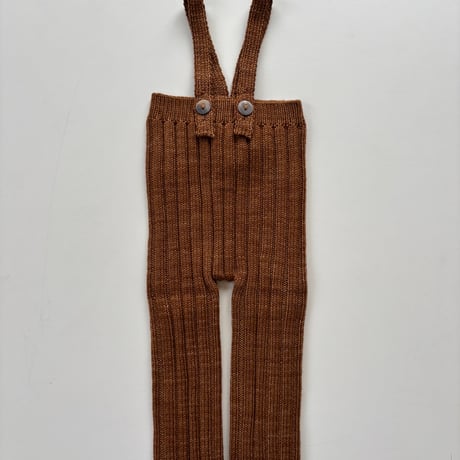 Misha & Puff   BABY RIB LONGIES - ACORN