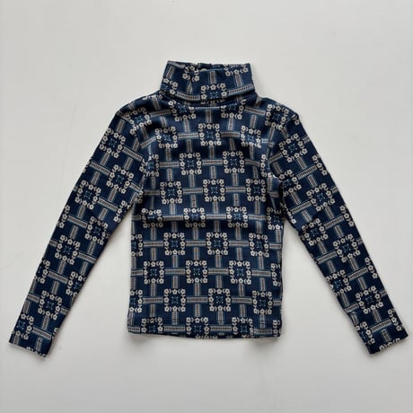 Misha & Puff    TURTLENECK - MOONLIGHT RAILROAD FLORAL
