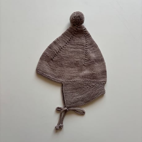 Misha & Puff BABY POINTY PEAK HAT- TURTLEDOVE