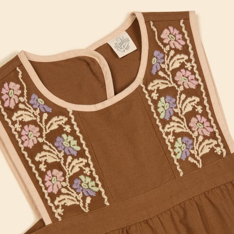 Apolina  BIBI OVERALL - CHOCOLATE