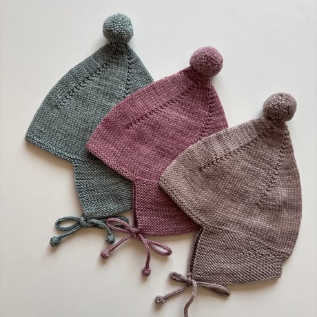 Misha & Puff BABY POINTY PEAK HAT-ONSEN