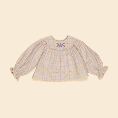 Apolina  BABY LOLA BLOUSE - CAMP CHECK