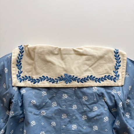 Apolina  MAGGIE SAILOR BLOUSE - MOUNTAIN CALICO BLUE