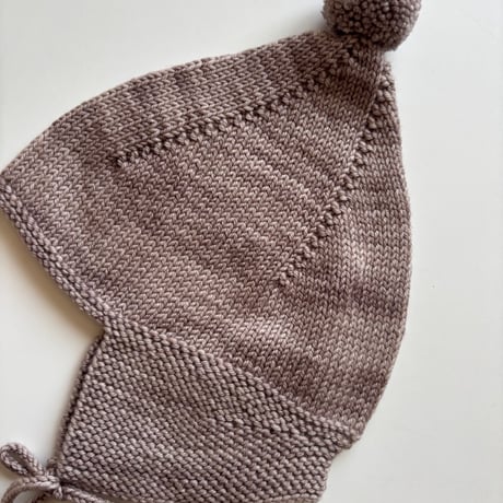 Misha & Puff BABY POINTY PEAK HAT- TURTLEDOVE