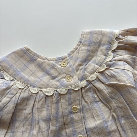 Apolina  BABY LOLA BLOUSE - CAMP CHECK