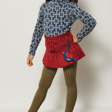 Misha & Puff    TURTLENECK - MOONLIGHT RAILROAD FLORAL