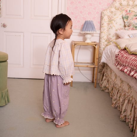Apolina  BABY LOLA BLOUSE - CAMP CHECK