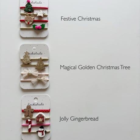 Rockahula Kids  Christmas Hair ponies