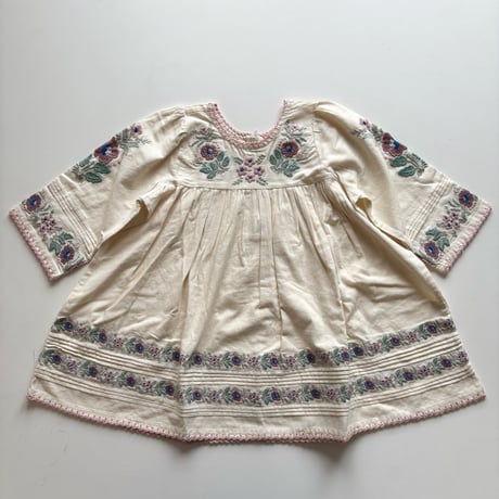 Apolina  STEVIE LS DRESS - MILK-CREAM