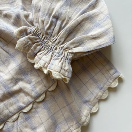 Apolina  BABY LOLA BLOUSE - CAMP CHECK