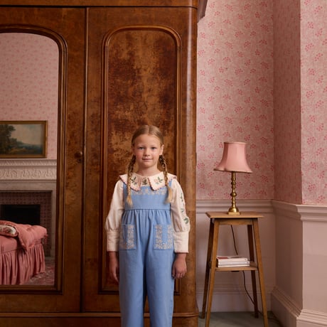 Apolina  LORA BLOUSE - MILK-CREAM
