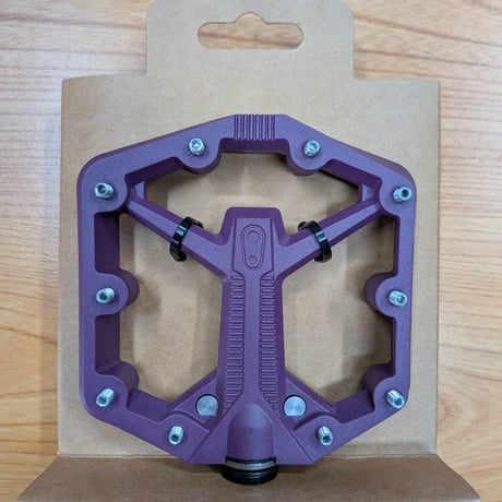 ペダル　CRANKBROTHERS　スタンプ　１　S　GEN ２　プラムパープル