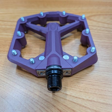 ペダル　CRANKBROTHERS　スタンプ　１　S　GEN ２　プラムパープル