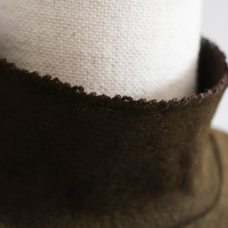 パウダリーチュール 刺繡レース使いハイネックパワーネットインナー【JM2490BG】
