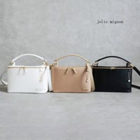 レザーベルト付き バニティバッグ【JM2449BF】
