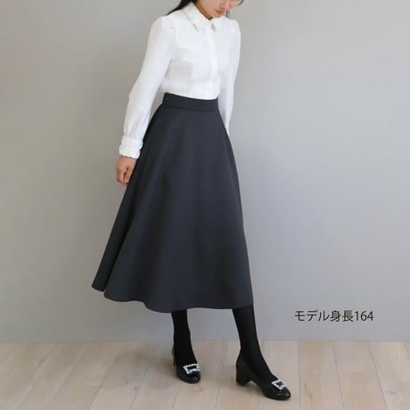 フラワー刺繍オーガンジー使い パール付きブラウス【JM2484BG】