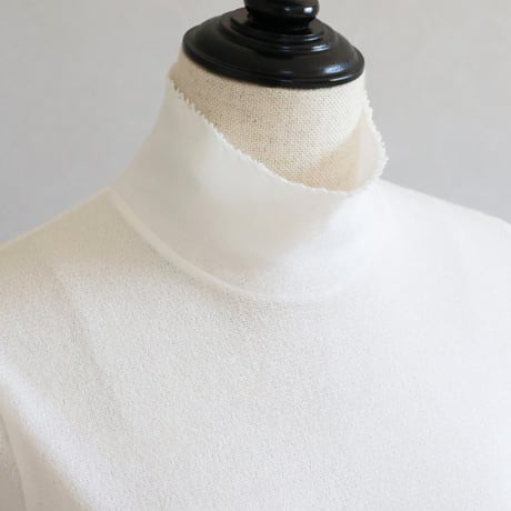 パウダリーチュール 刺繡レース使いハイネックパワーネットインナー【JM2490BG】