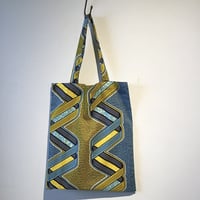 アフリカンバティック　トートバッグ