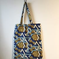 アフリカンバティック　トートバッグ