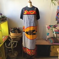 アフリカンバティック　エプロン