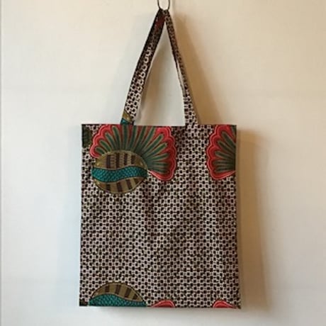 アフリカンバティック　トートバッグ