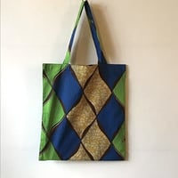 アフリカンバティック　トートバッグ