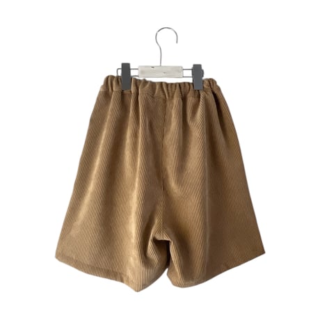 【minnano×frankygrow】 CORDUROY SHORT PANTS (サイズ0、1，2）