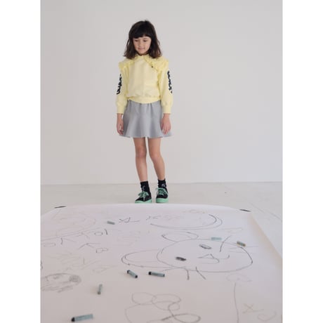 【folkmade】  Color Jersey Sweatshirt (lemon/サイズS、M、L、LL、F)