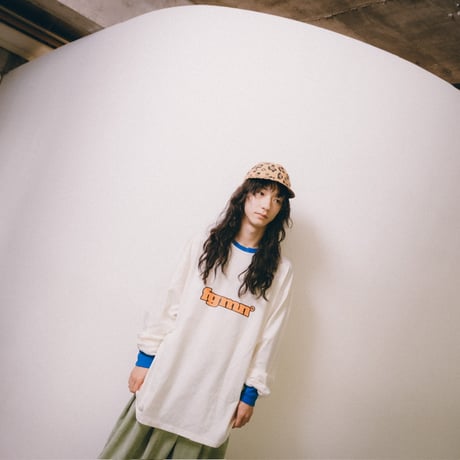 【minnano×frankygrow】 GRAPHIC RINGER L/S TEE (サイズ0、1、2、3）