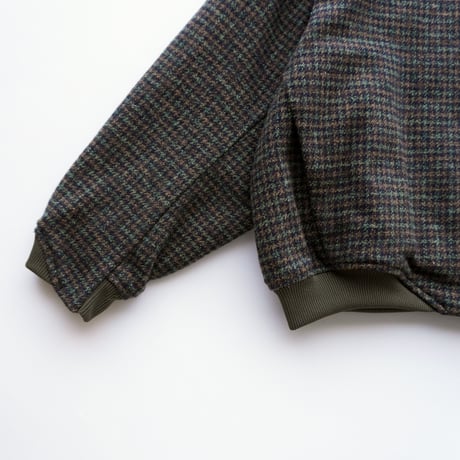 【MOUN TEN.】　cotton tweed zip blouson　(サイズ125・140）