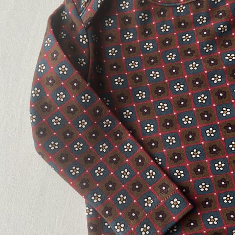 【＆pal】　フラワーTシャツ（サイズ80～120）