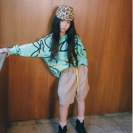 【minnano×frankygrow】 CORDUROY SHORT PANTS (サイズ0、1，2）