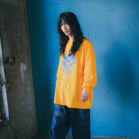 【minnano×frankygrow】 GRAPHIC LAYERED STYLE L/S TEE (サイズ1、2、3）