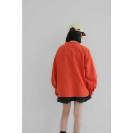 【folkmade】  Big Silhouette Shirt  (サイズM、L、LL）