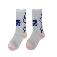 【franky grow】CONVEY THE WORDS SOCKS (WHITE)