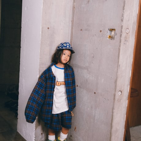【minnano×frankygrow】 GRAPHIC RINGER L/S TEE (サイズ0、1、2、3）