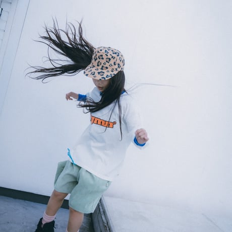 【minnano×frankygrow】 GRAPHIC RINGER L/S TEE (サイズ0、1、2、3）