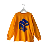 【minnano×frankygrow】 GRAPHIC LAYERED STYLE L/S TEE (サイズ1、2、3）