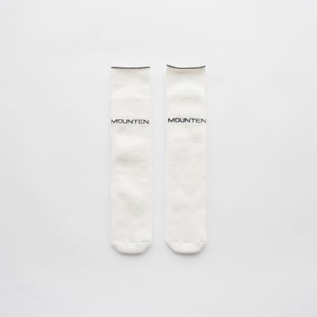 (8月末納品)【MOUN TEN.】MOUN TEN. logo tube socks